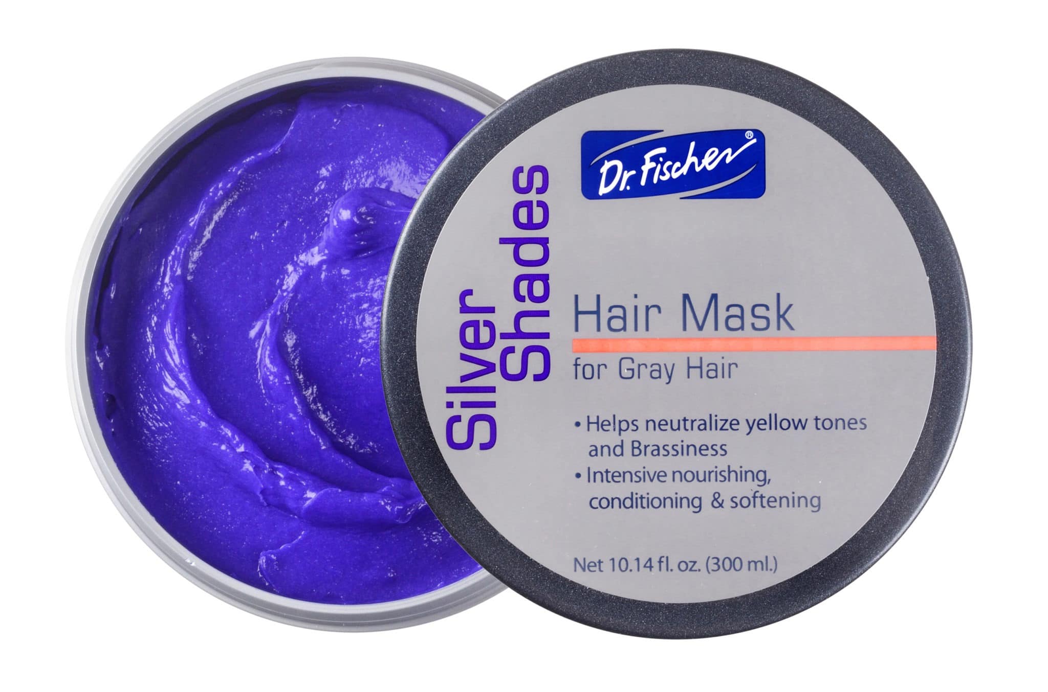 1. Purple Hair Mask for Blonde, Platinum & Silver Hair - Banish Yellow Hues: Blue Masque to Reduce Brassiness & Condition Dry Damaged Hair - Sulfate Free Toner - 7.27 Fl. Oz / 215 ml - wide 4