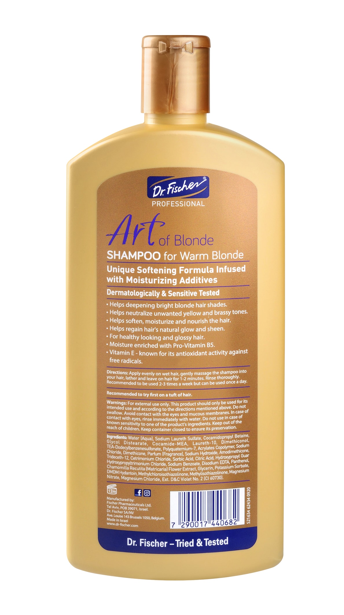 Art of Blonde Hair Shampoo - Dr. Fischer